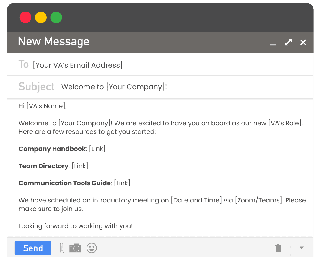 Onboarding Email Template Onboarding email template