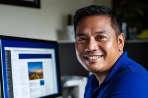 WordPress developer working on code and site customization for a US business.